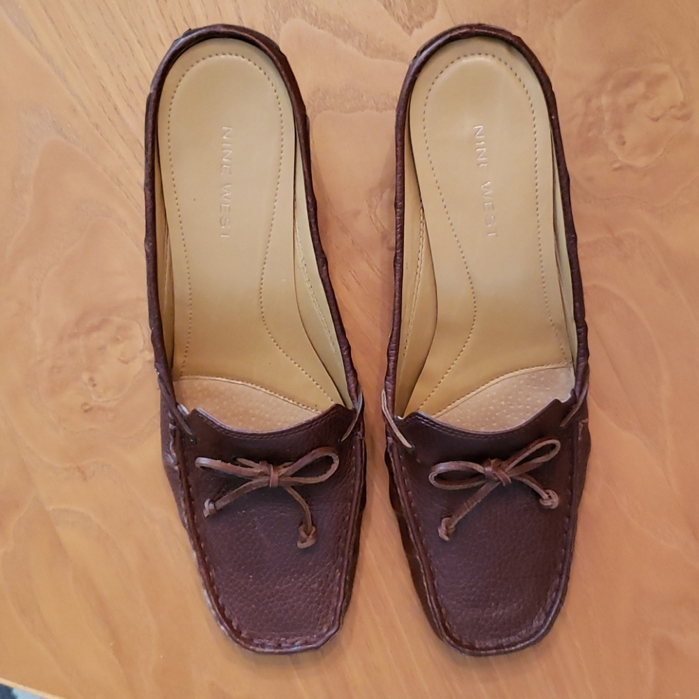 Leather Mules - Picture 2 of 7